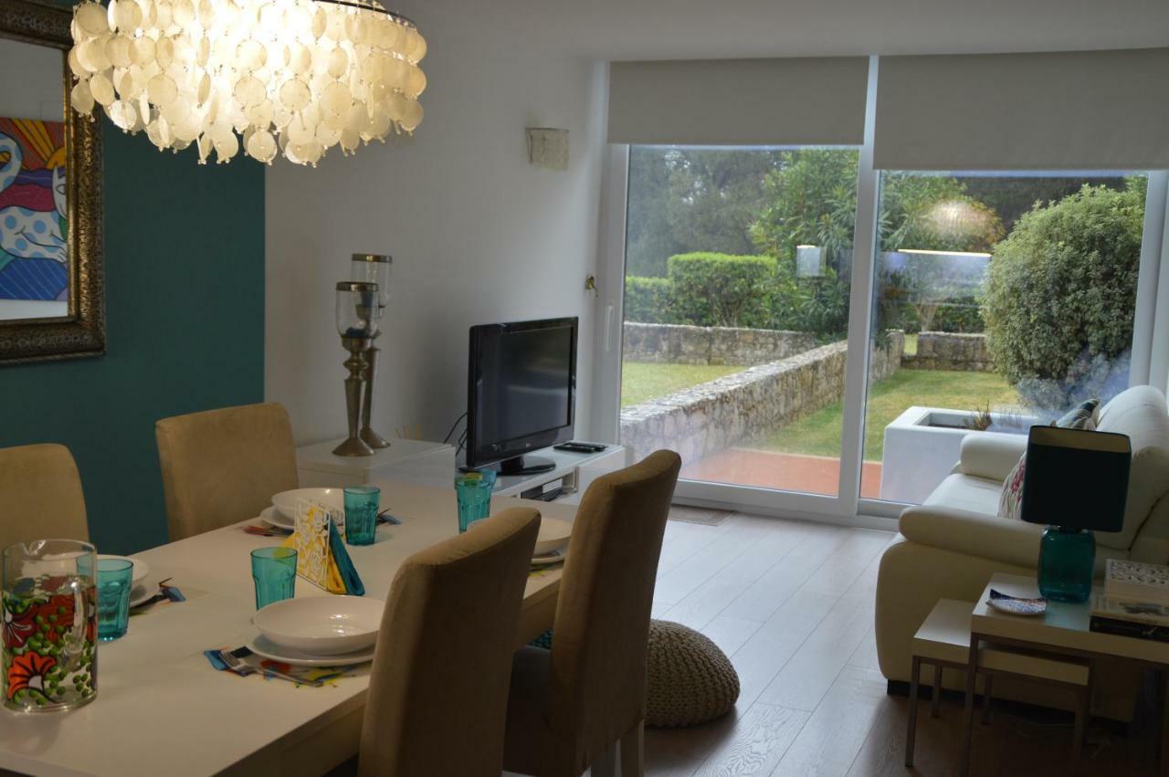 Amazing Beach & Pool Apartment With Garden Sesimbra Exterior foto